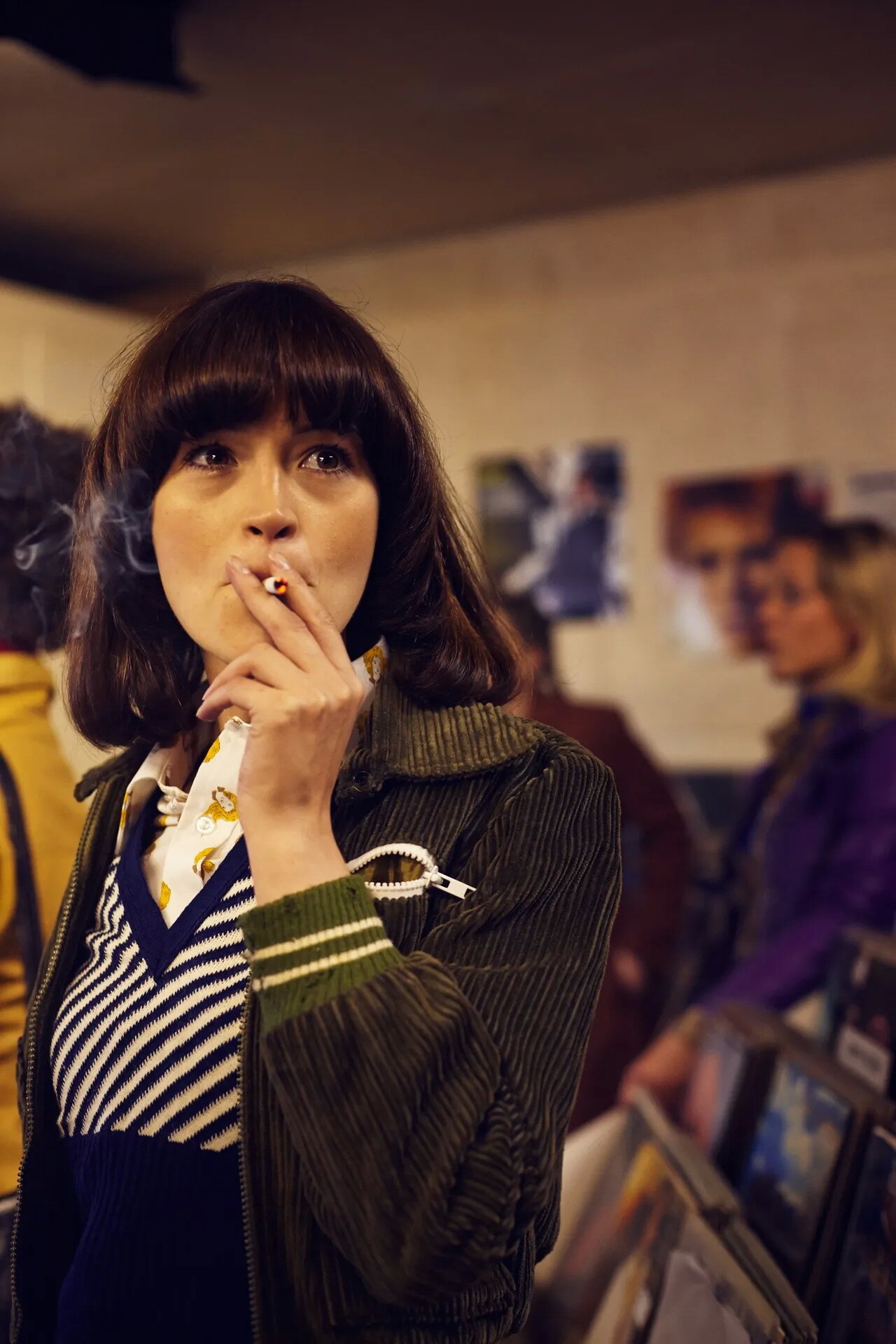 Кадры со съёмок фильма Northern Soul. Фотограф Элейн Константин