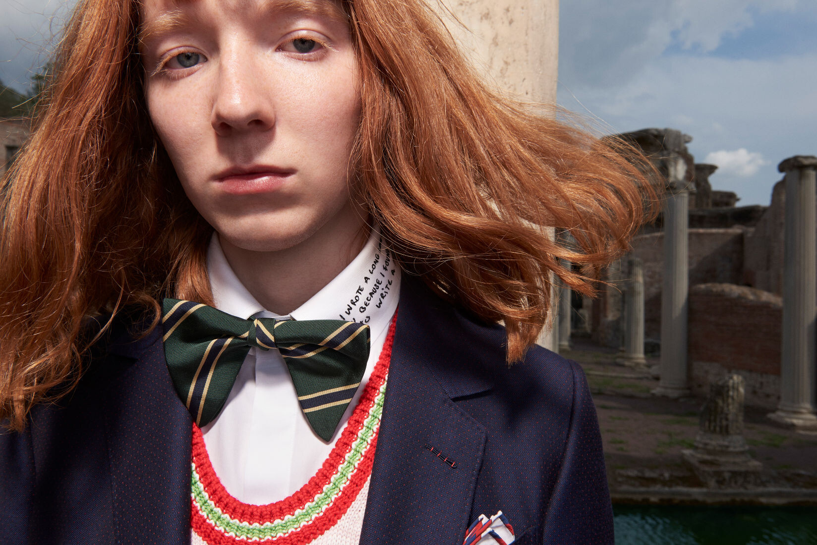 Круизная коллекция для Gucci. Фотограф Элейн Константин