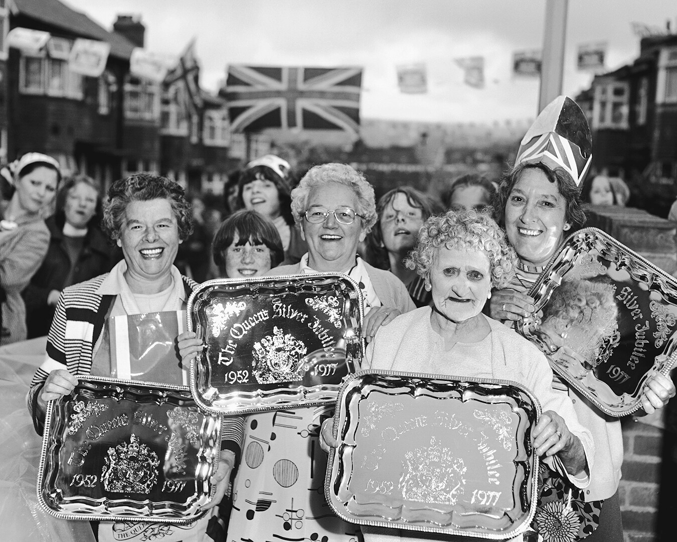 Празднование Серебряного юбилея королевы, Норт Шилдс, Тайнсайд, 1977 год. Фотограф Крис Киллип
