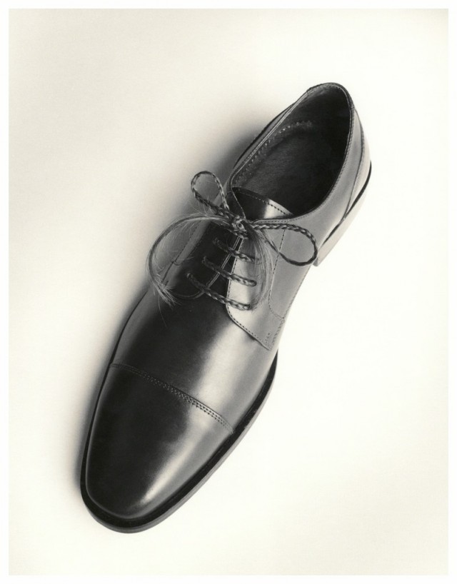 Shoes with hair, 2005. Author Chema Madoz
