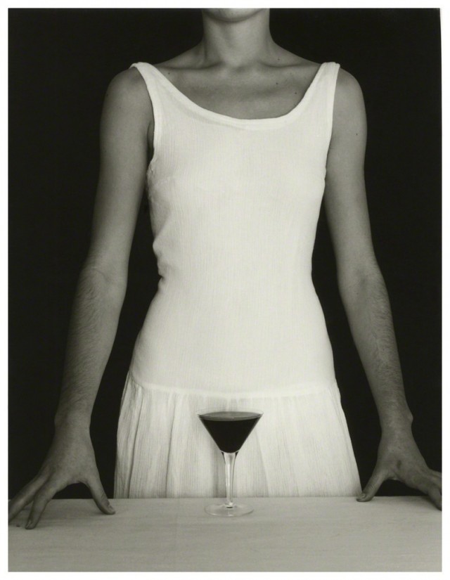 A Woman and a Glass, 1985. Author Chema Madoz