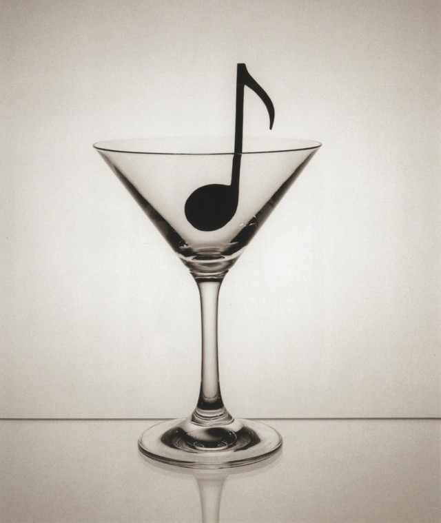 Note in a glass, 2007. Author Chema Madoz