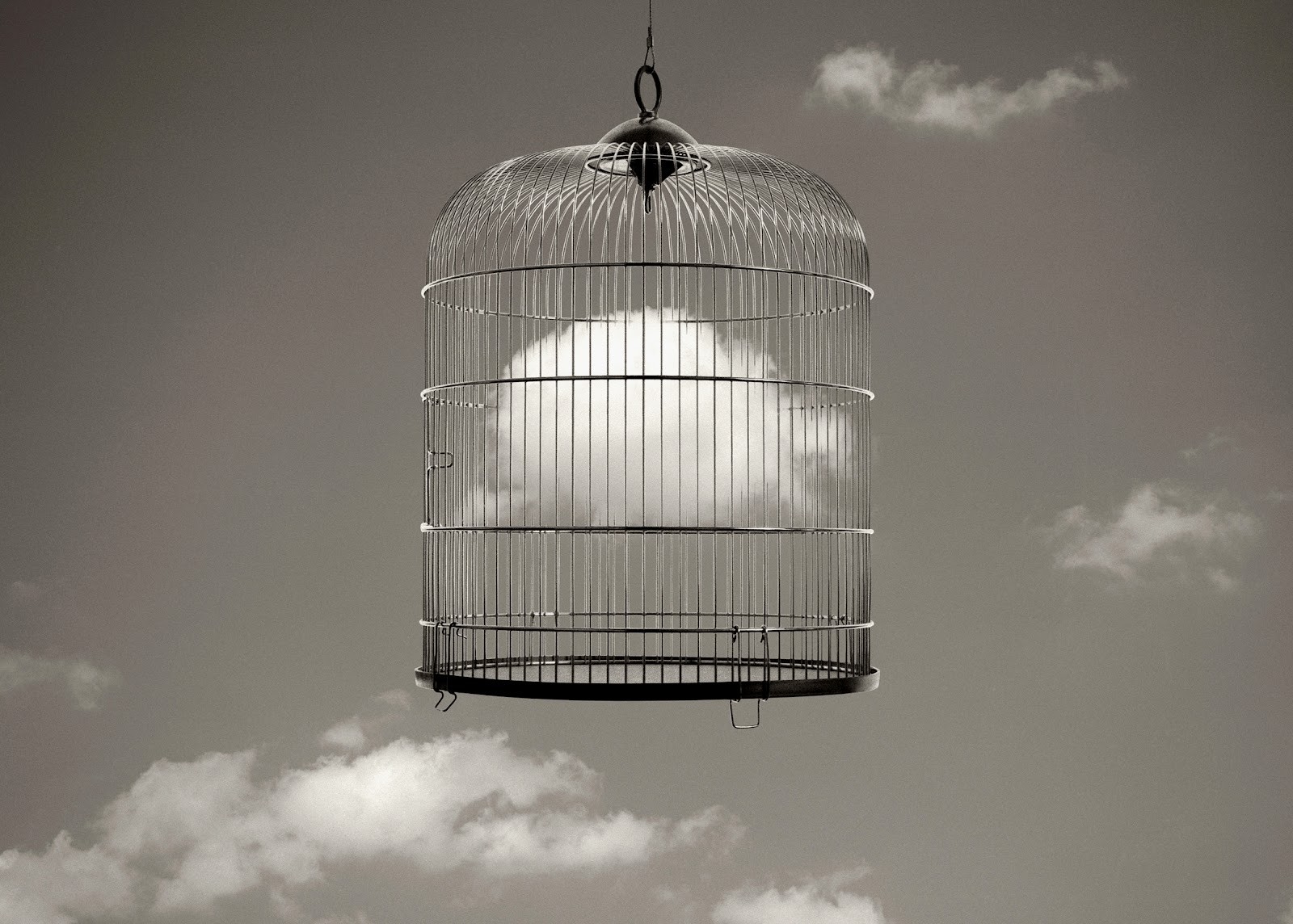 Облако в птичьей клетке, 2003. Автор Чема Мадоз