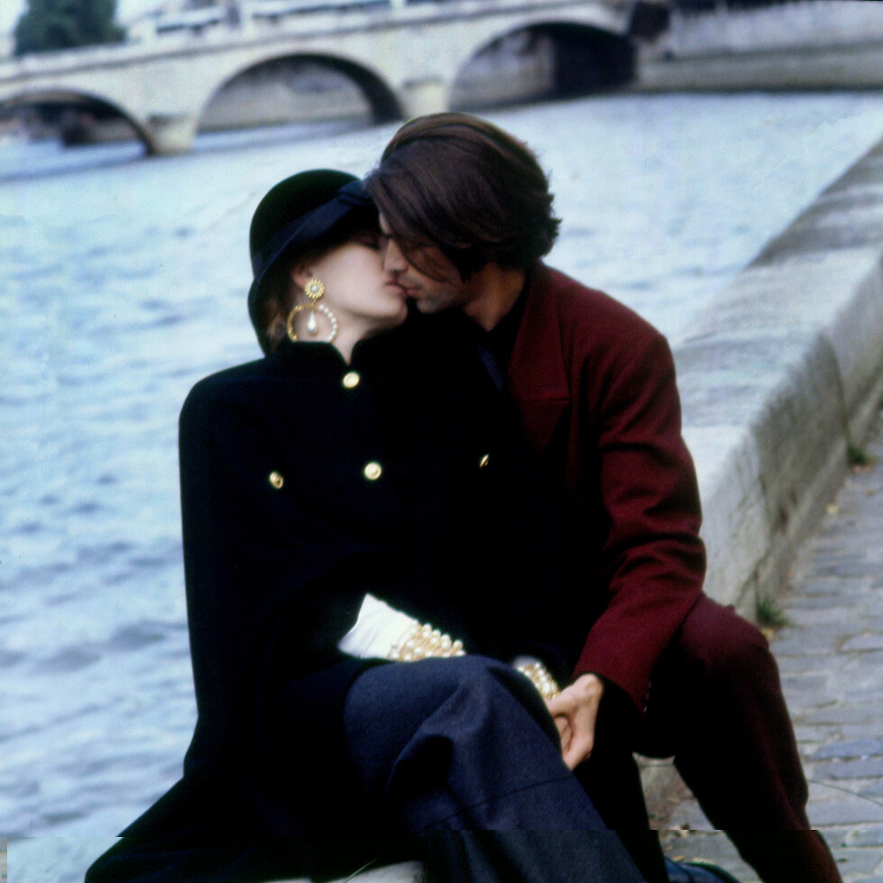 Поцелуй, журнал Avenue 1988 год. Фотограф Барт ван Леувен