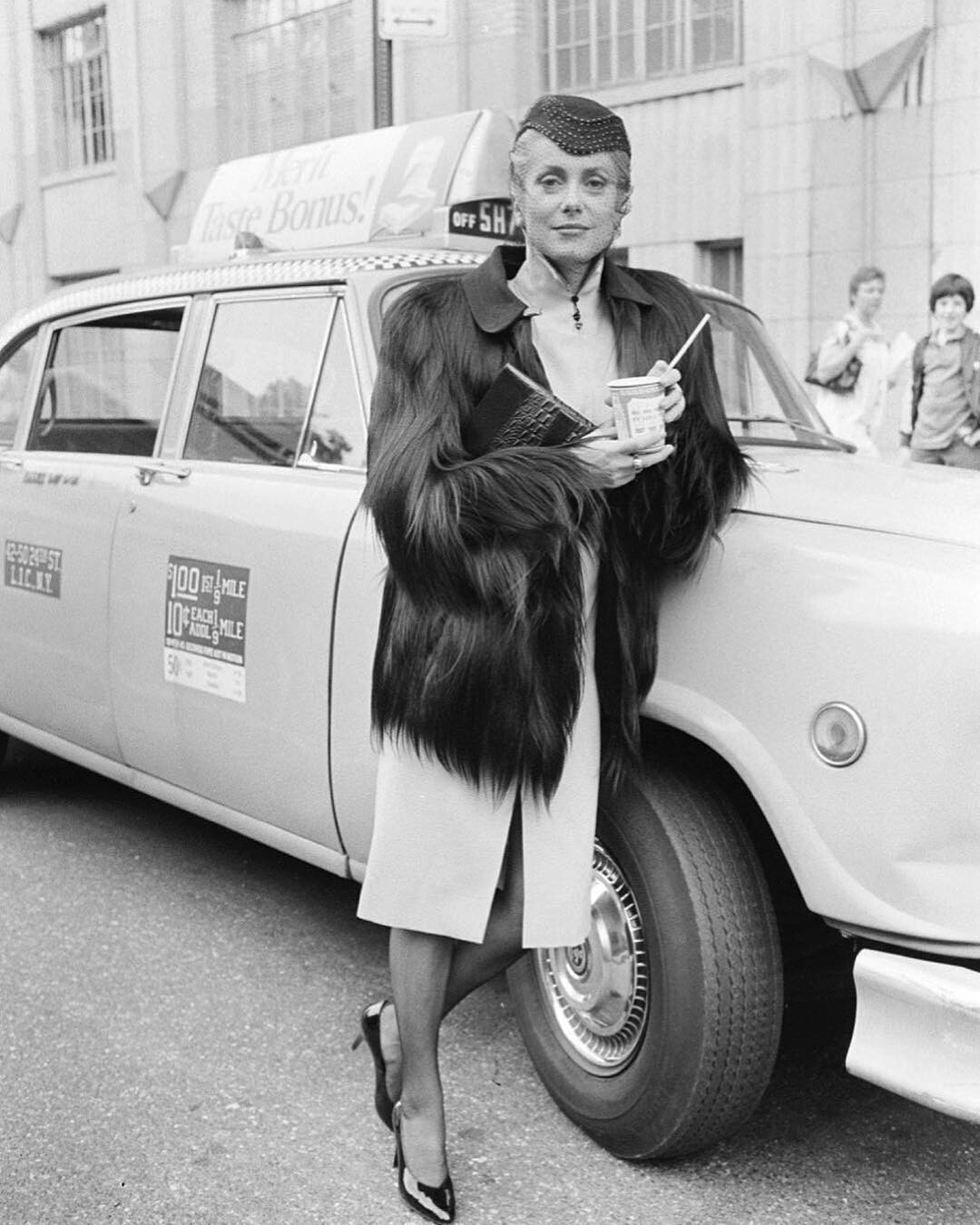 Катрин Денёв, 1983 год. Фотограф Жан Клод Дойч