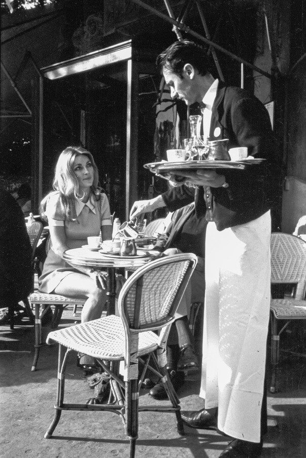 Шэрон Тейт, Париж, 1968 год. Фотограф Жан Клод Дойч