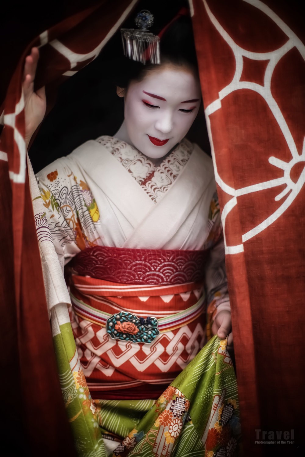 Киото, Япония. Поощрительная премия в категории Люди и культуры, 2019. Автор Робин Йонг