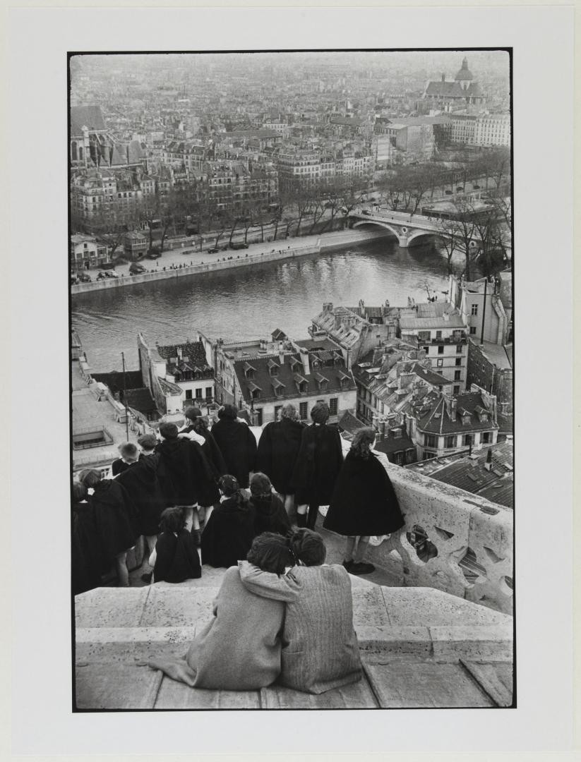 Вид на парижский собор Нотр-Дам, 1952. Автор Анри Картье-Брессон