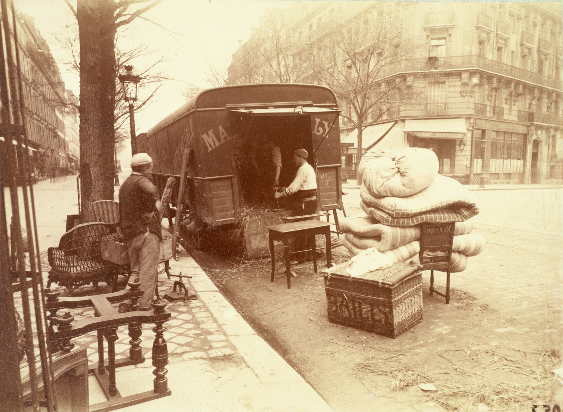 Бульвар Сен-Мишель, Париж, 1898. Автор Эжен Атже