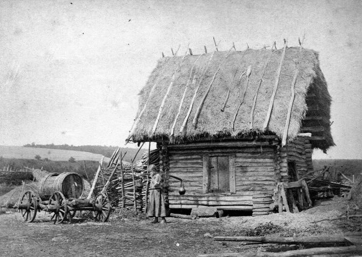 За водой, примерно 1870-1878 год. Фотограф Вильям Каррик