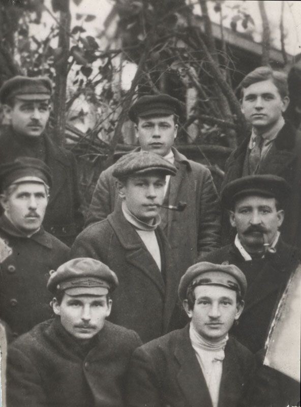 Группа муромских революционеров, 1900-е годы. Фотограф неизвестен