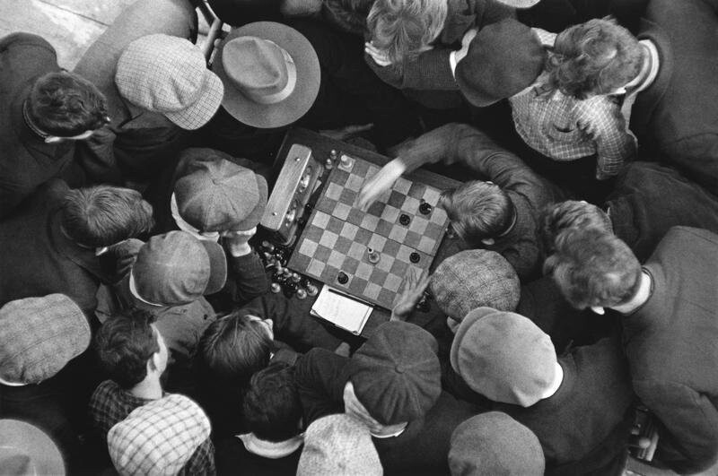 Шахматисты, 1930-е годы. Фотограф Борис Игнатович