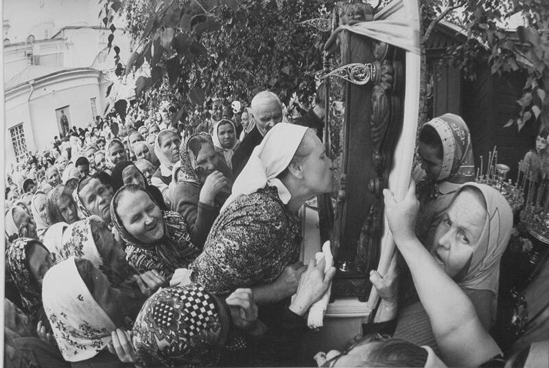 Церковный праздник, 1968 год. Фотограф Владимир Зотов