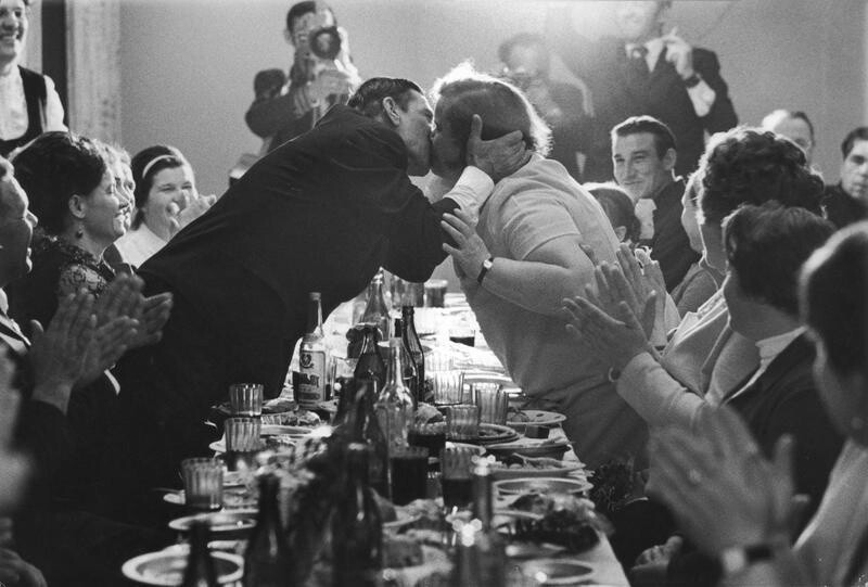 Золотая свадьба у строителей, 1969 год. Фотограф Всеволод Тарасевич