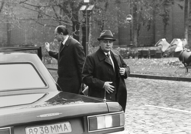 Президент СССР Михаил Горбачев, 1991 год. Фотограф Юрий Инякин