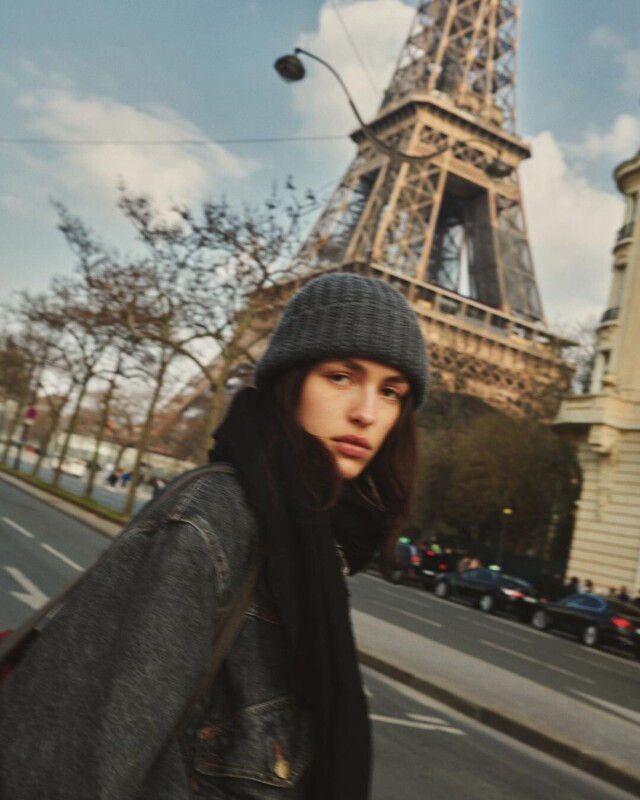 Адель в Париже. Фотограф Алессио Альби