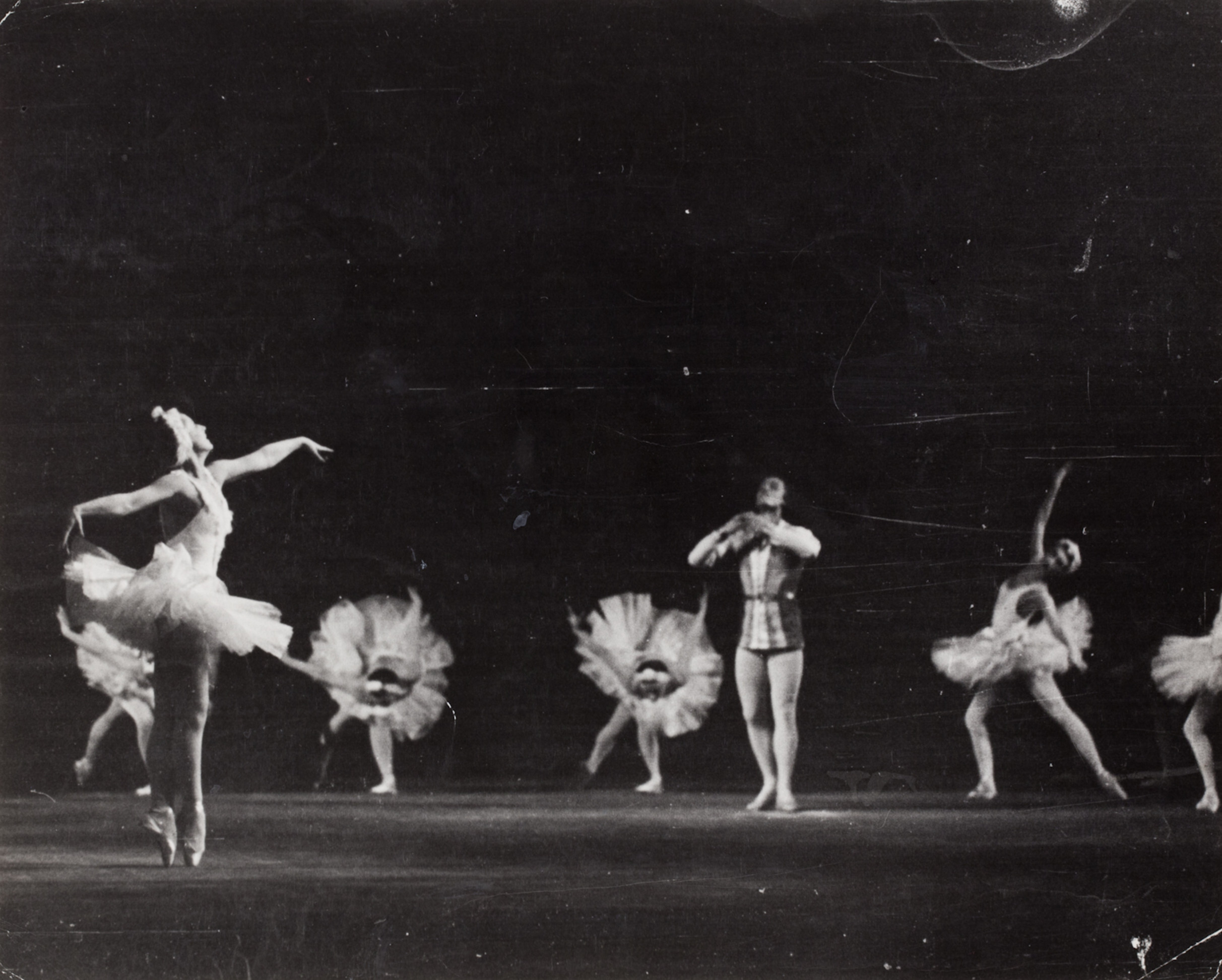 Балетный спектакль в Большом театре, Москва, 1947 год. Фотограф Роберт Капа