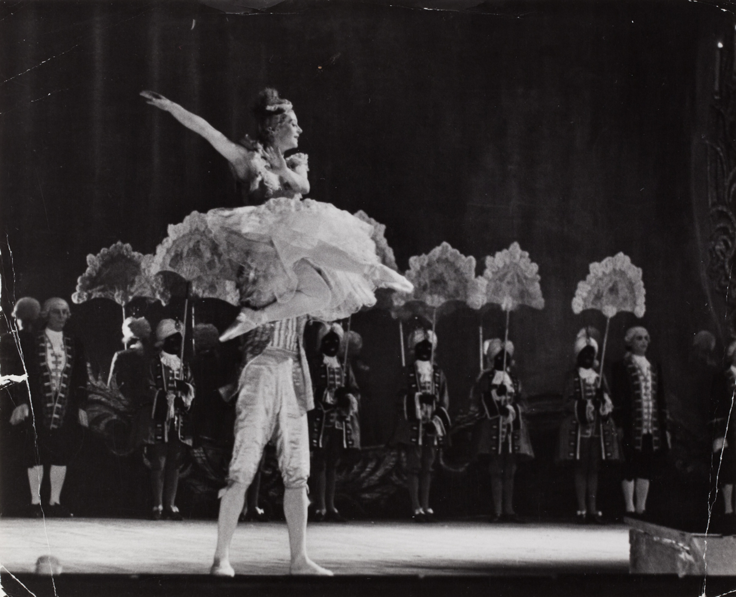 Балетный спектакль в Большом театре, Москва, 1947 год. Фотограф Роберт Капа