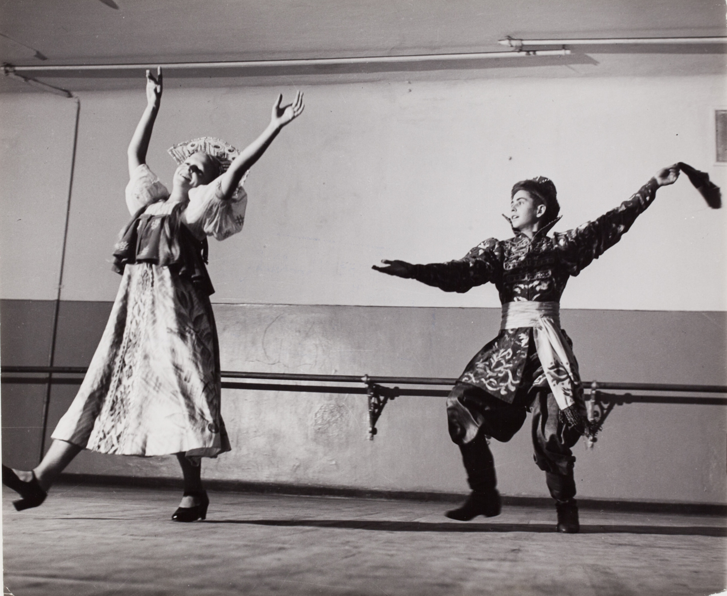 Парень и девушка танцоры, Москва, 1947 год. Фотограф Роберт Капа