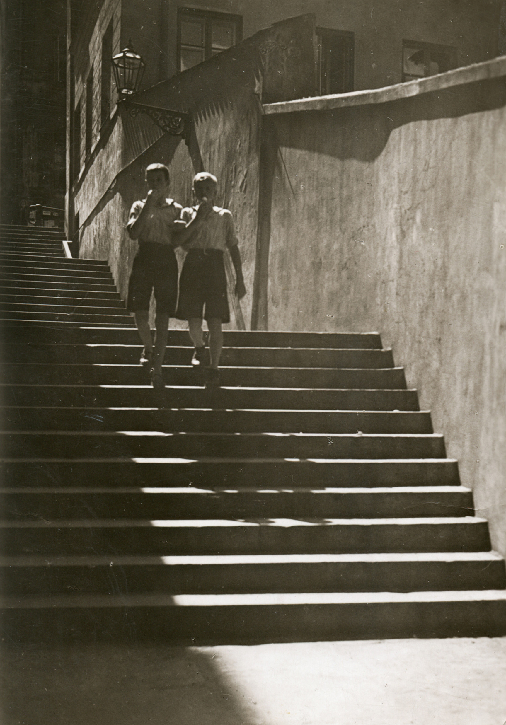 Открытка от Романа Вишняка в Варшаве его дочери Маре в Риге, 1938 г. Фотограф Роман Вишняк