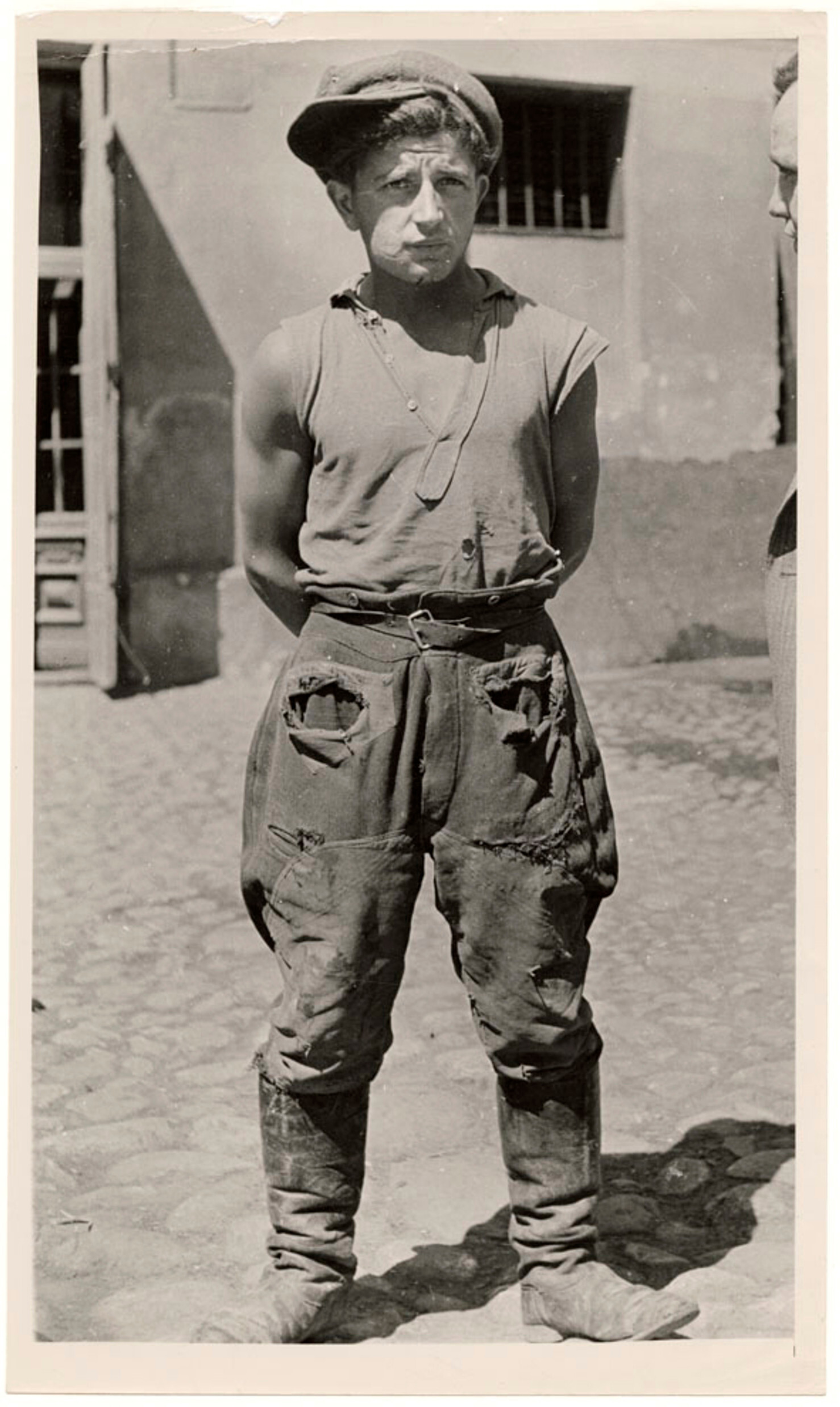 Перевозчик тяжелых грузов, Лодзь, ок. 1935-38 гг. Фотограф Роман Вишняк