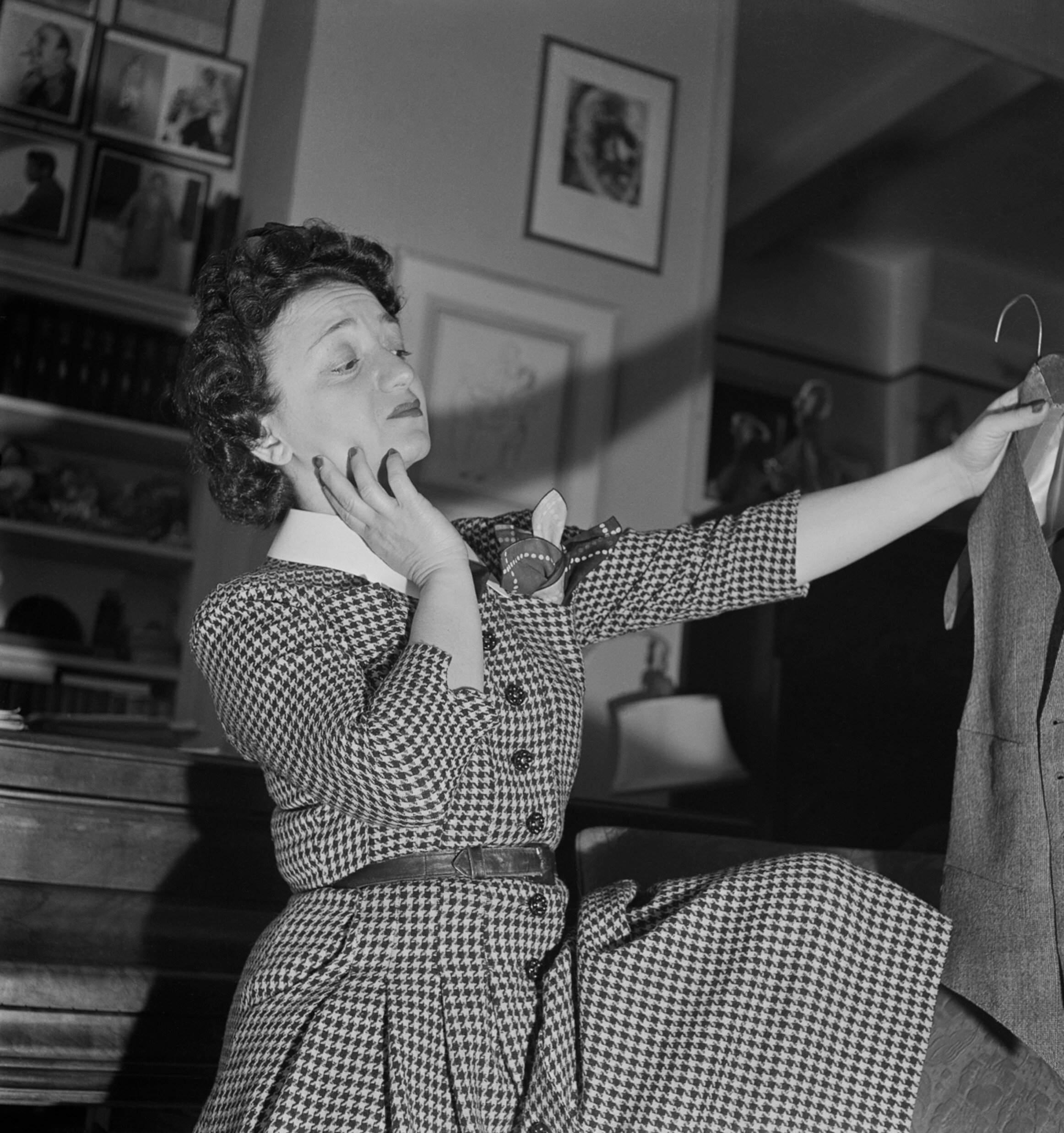 Идишская актриса театра и кино Молли Пикон, Нью-Йорк, 1940-е. Фотограф Роман Вишняк