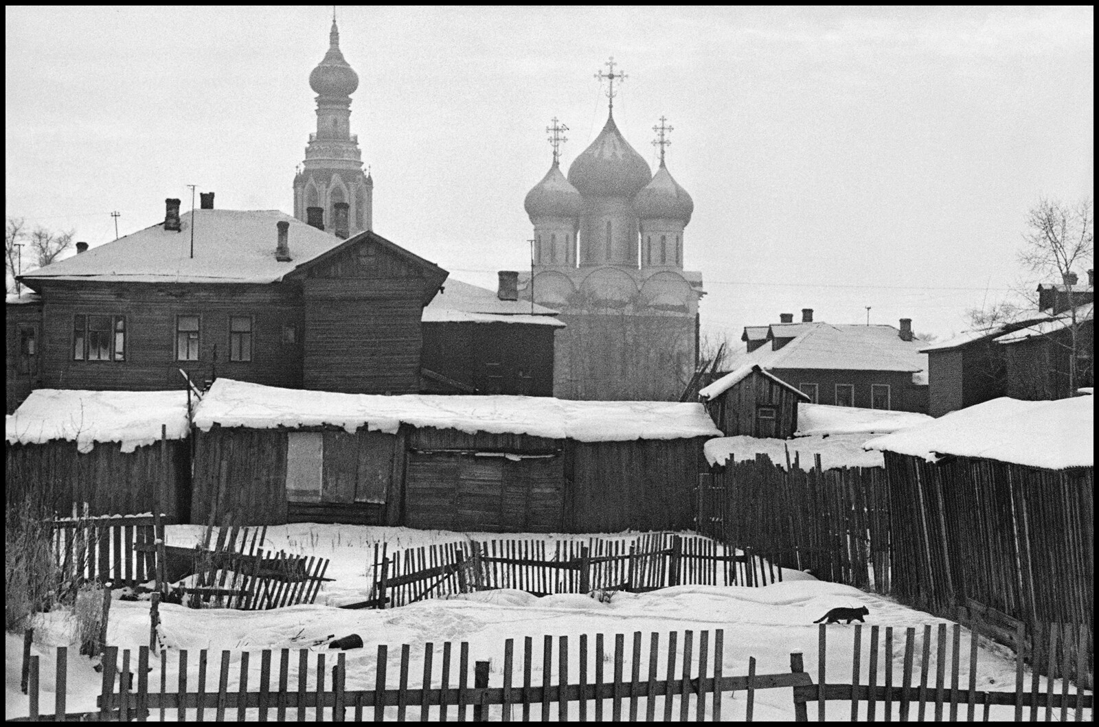 Старая Вологда, 1970-е годы. Фотограф Владимир Богданов