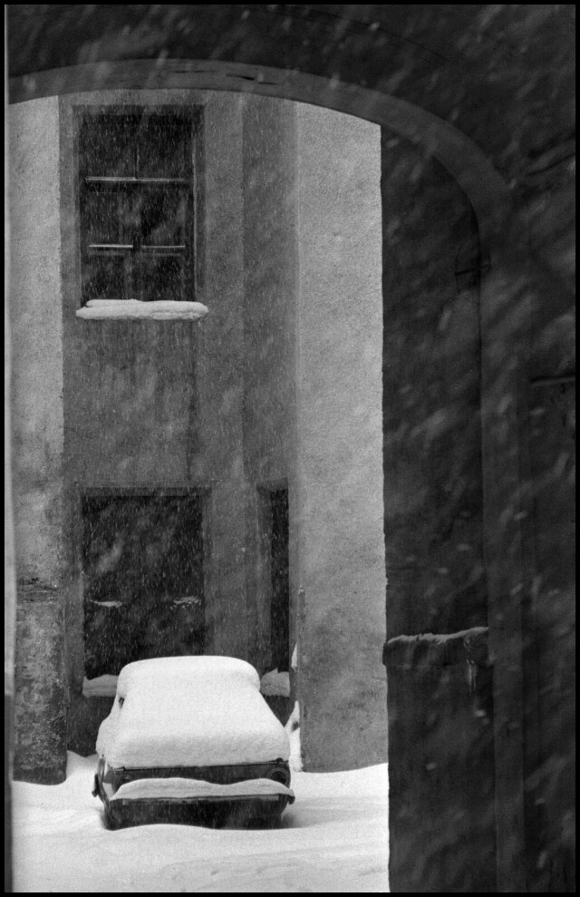 Зима, улица Кирова, 1984 год. Фотограф Владимир Богданов