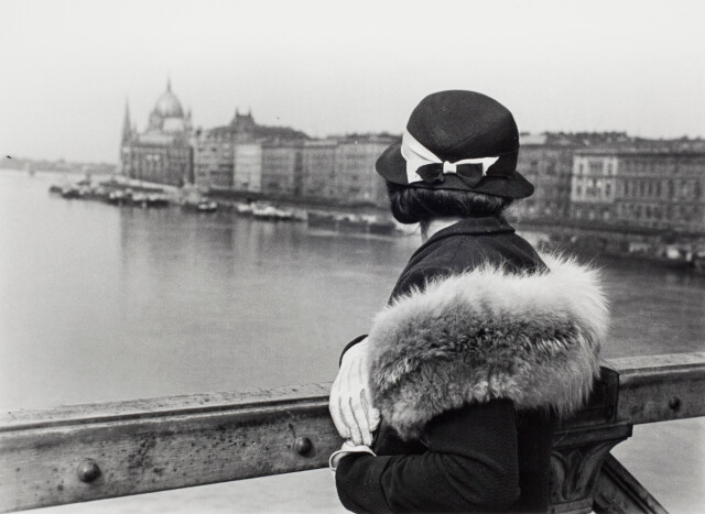 Вид на Будапешт, ок. 1937 г. Фотограф Люсьен Айгнер