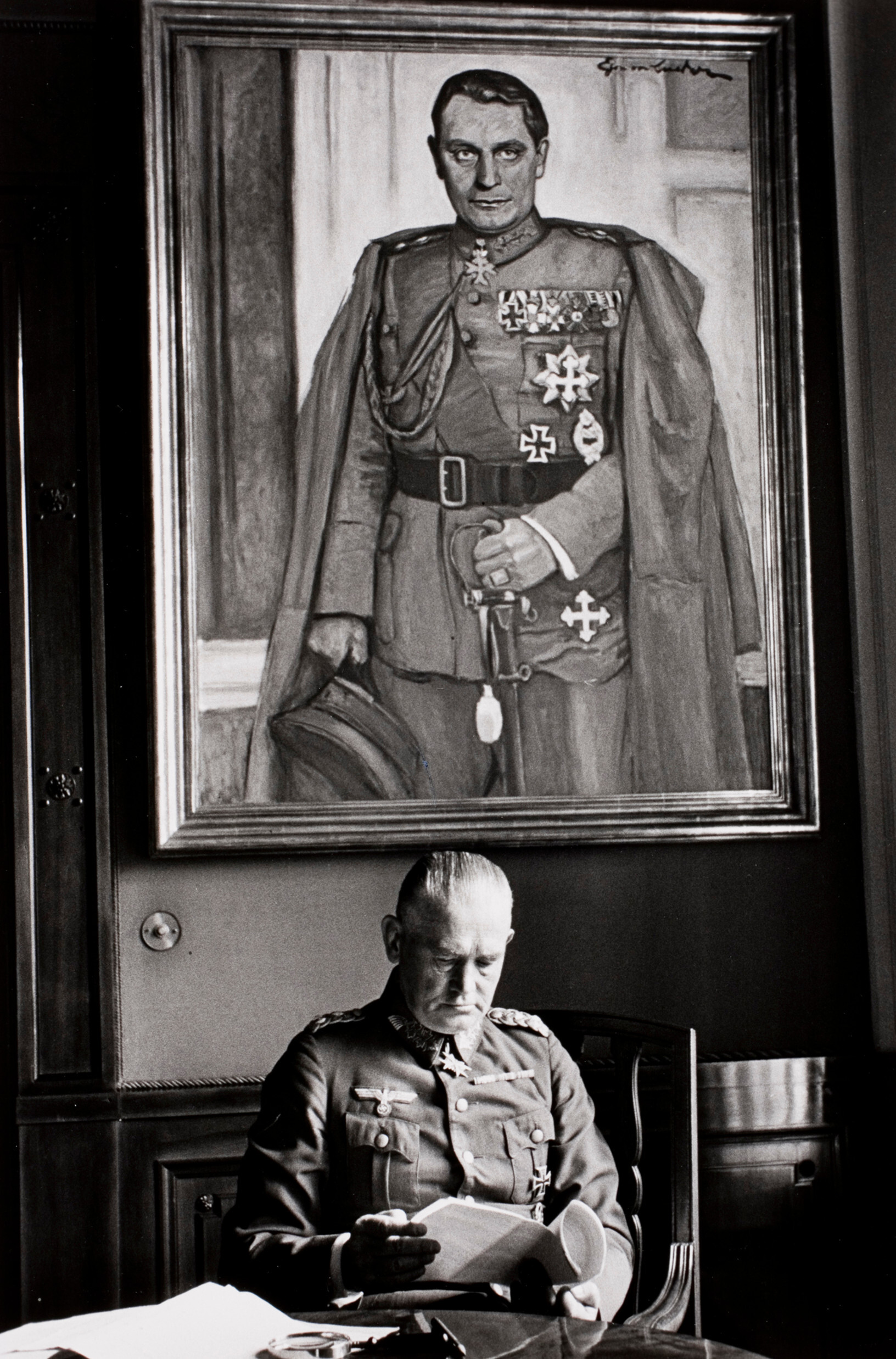 Генерал-лейтенант Вернер фон Бломберг, начальник Генерального штаба, Берлин, 1934 год. Фотограф Альфред Эйзенштадт