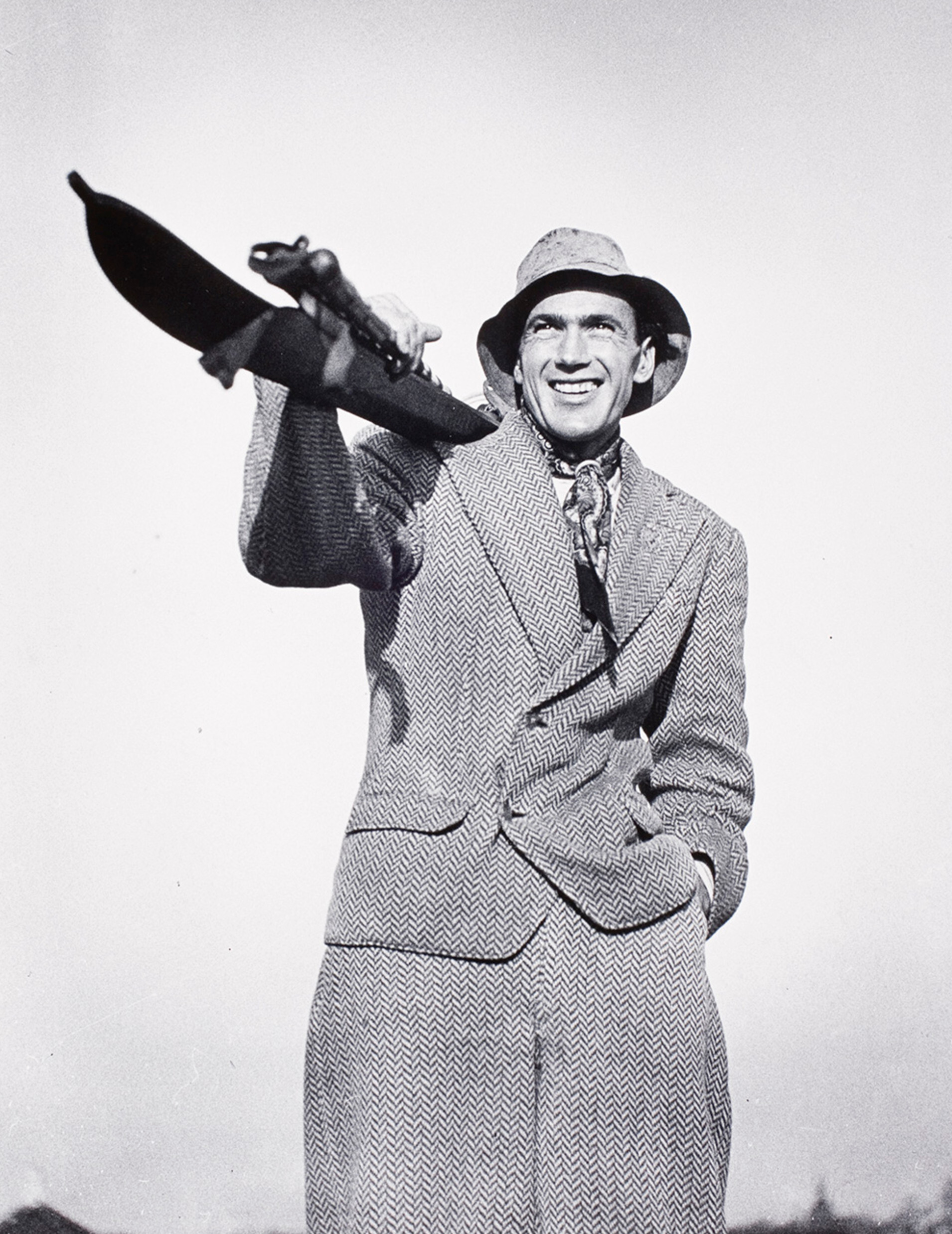 Луис Тренкер, горнолыжник и киноактер, Давос, Швейцария, 1932 год. Фотограф Альфред Эйзенштадт