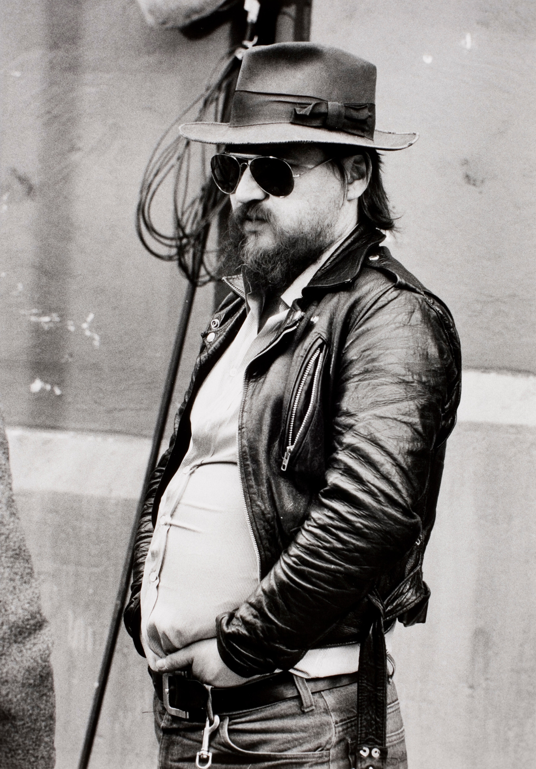 Райнер Вернер Фассбиндер, кинорежиссер, Мюнхен, апрель 1980 года. Фотограф Альфред Эйзенштадт