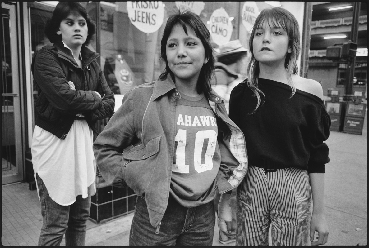 Тайни и друзья, Сиэтл, Вашингтон, 1983 год. Фотограф Мэри Эллен Марк