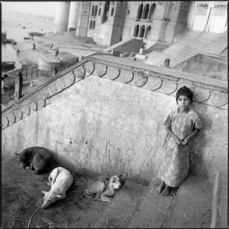 Бенарес, Индия, 1989 г. Портреты. Фотограф Мэри Эллен Марк