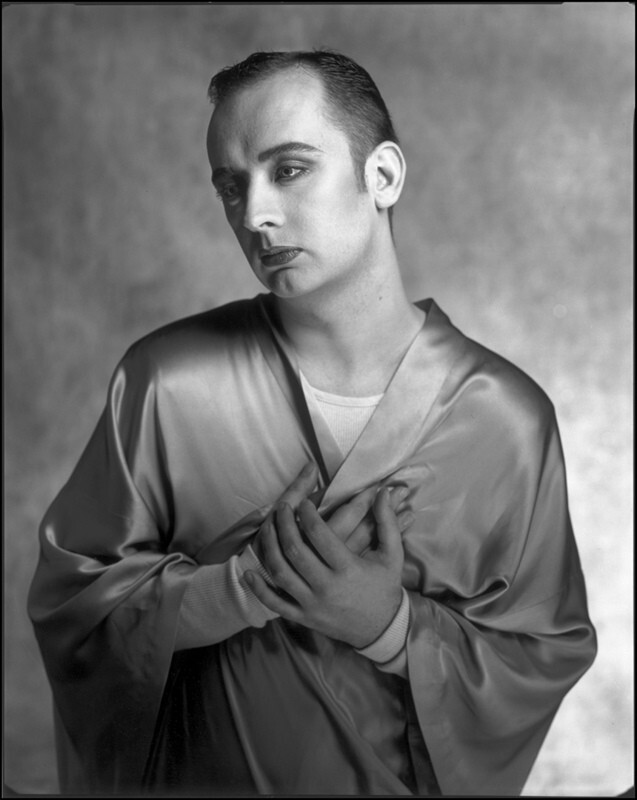 Бой Джордж, Нью-Йорк, 1993 год. Портреты. Фотограф Мэри Эллен Марк