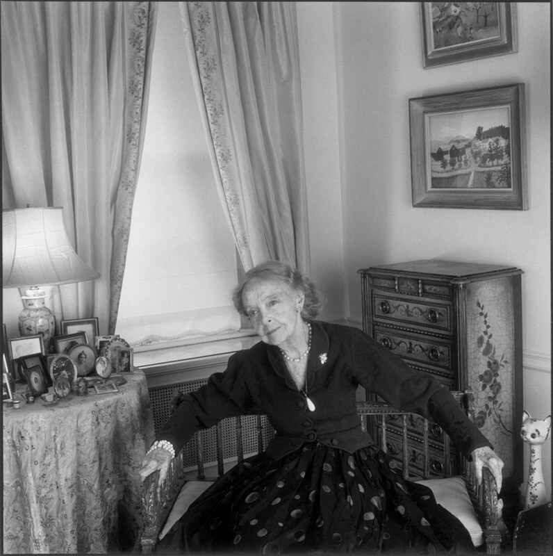 Лилиан Гиш, Нью-Йорк, 1987 год. Портреты. Фотограф Мэри Эллен Марк