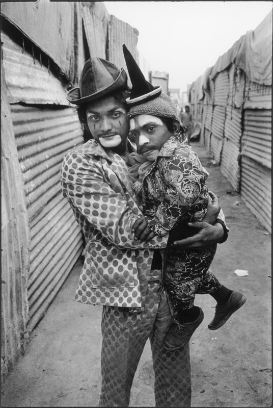 Джамбо Цирк, Бомбей, 1974 год. Индийский цирк. Фотограф Мэри Эллен Марк