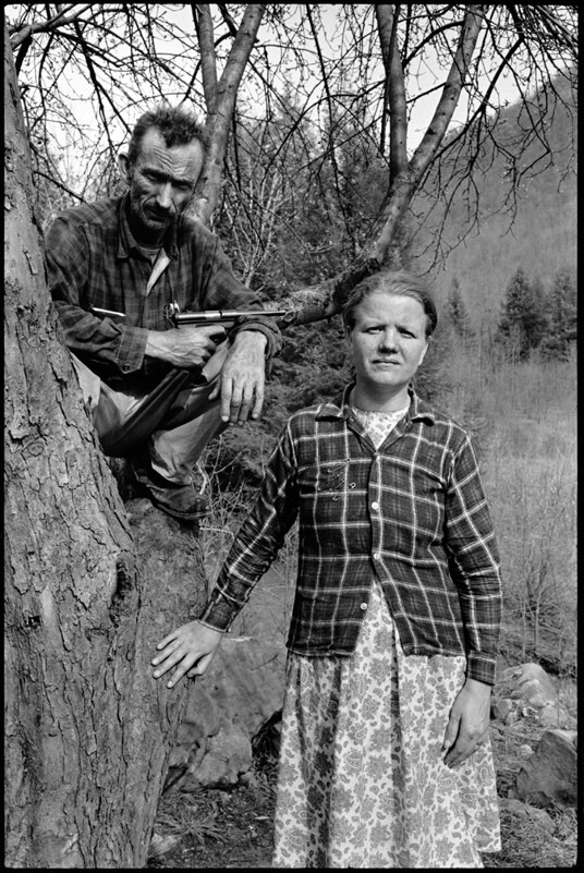 Аппалачская пара, Округ Харлан, Кентукки, 1971 год. Фотограф Мэри Эллен Марк