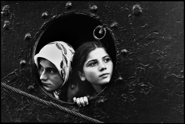 Турецкие иммигранты, Стамбул, Турция, 1965 год. Фотограф Мэри Эллен Марк
