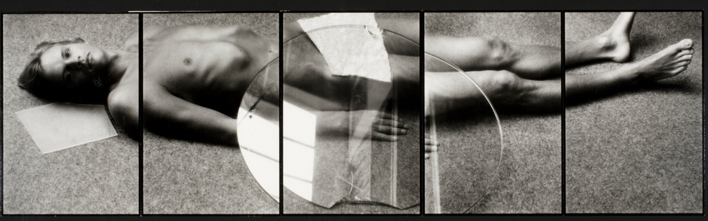 Мужчина на полу, 1980 г. Фотограф Дэвид Сайднер