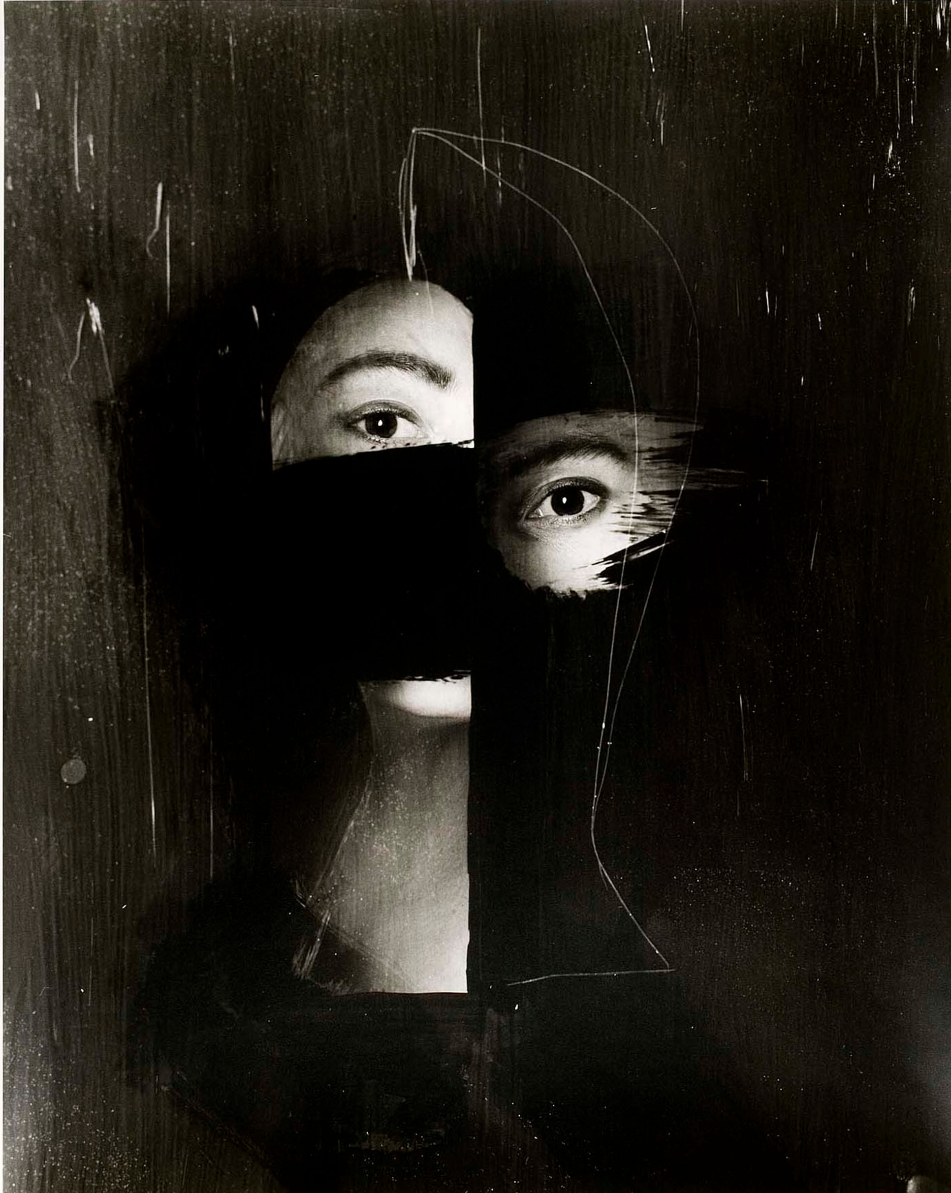 Фрагменты женского лица, 1986 г. Фотограф Дэвид Сайднер