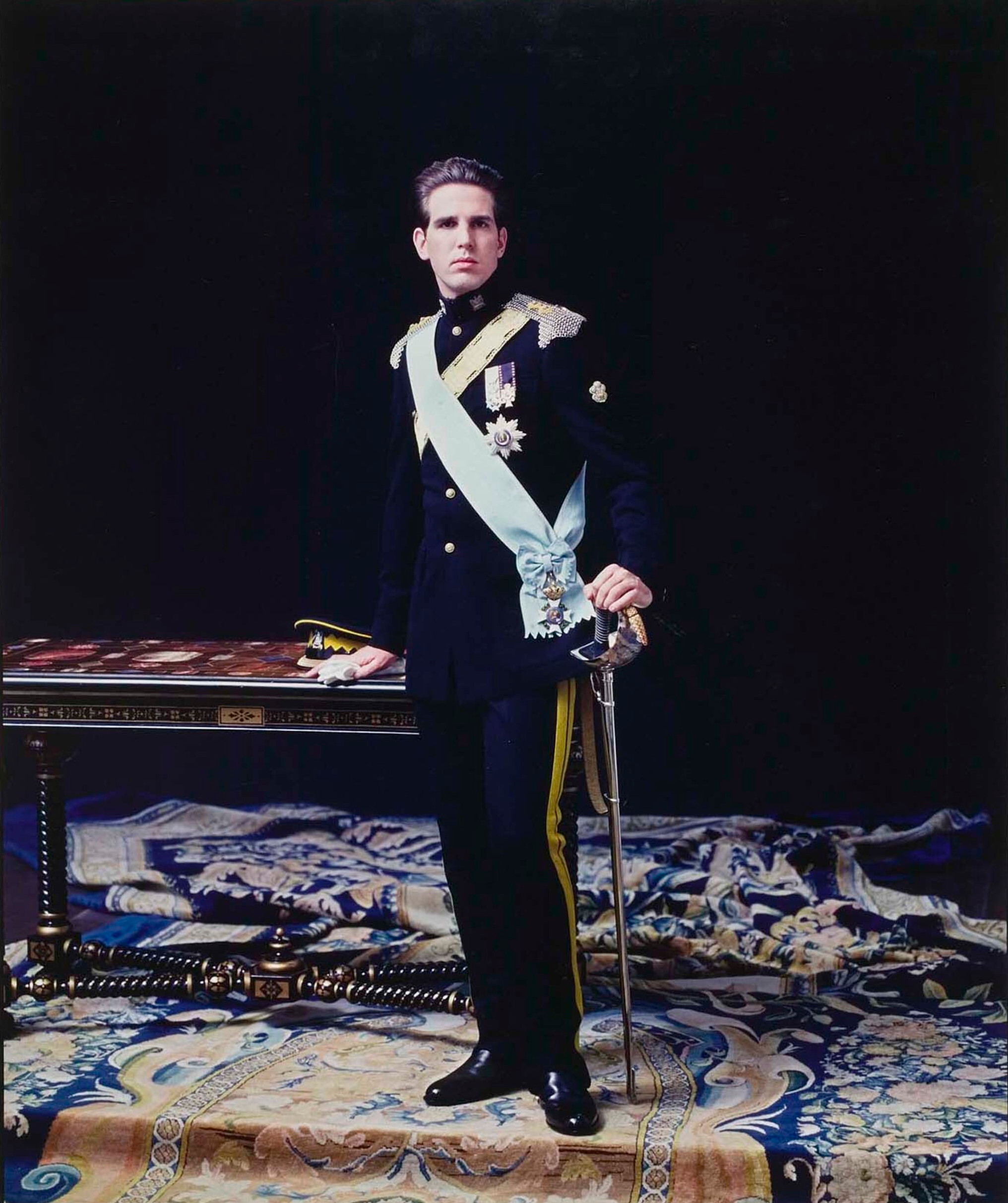 Павлос, принц Греции, 1994 г. Фотограф Дэвид Сайднер