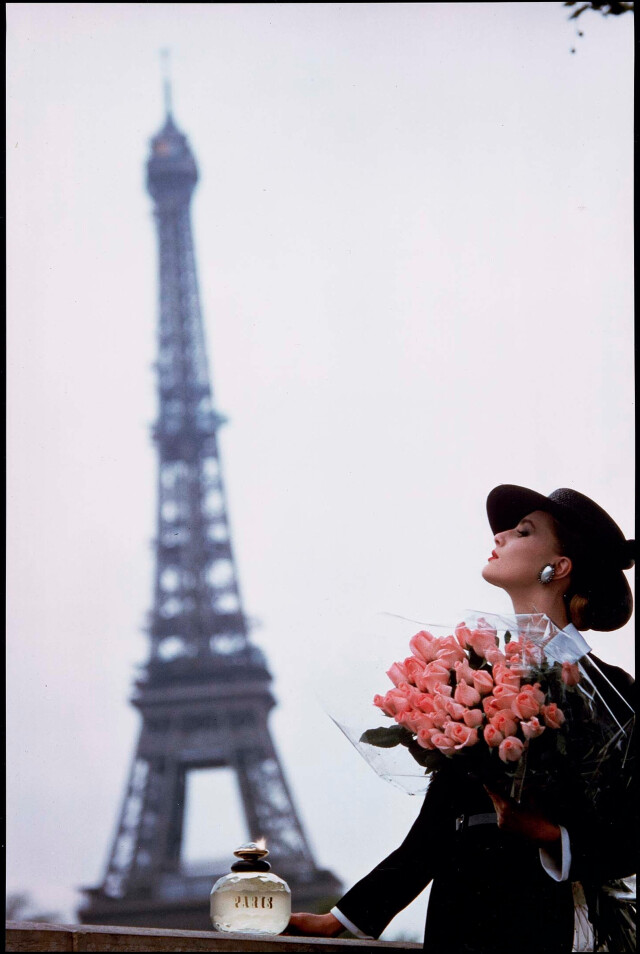 Ив Сен-Лоран, парижские духи, 1983 г. Фотограф Дэвид Сайднер
