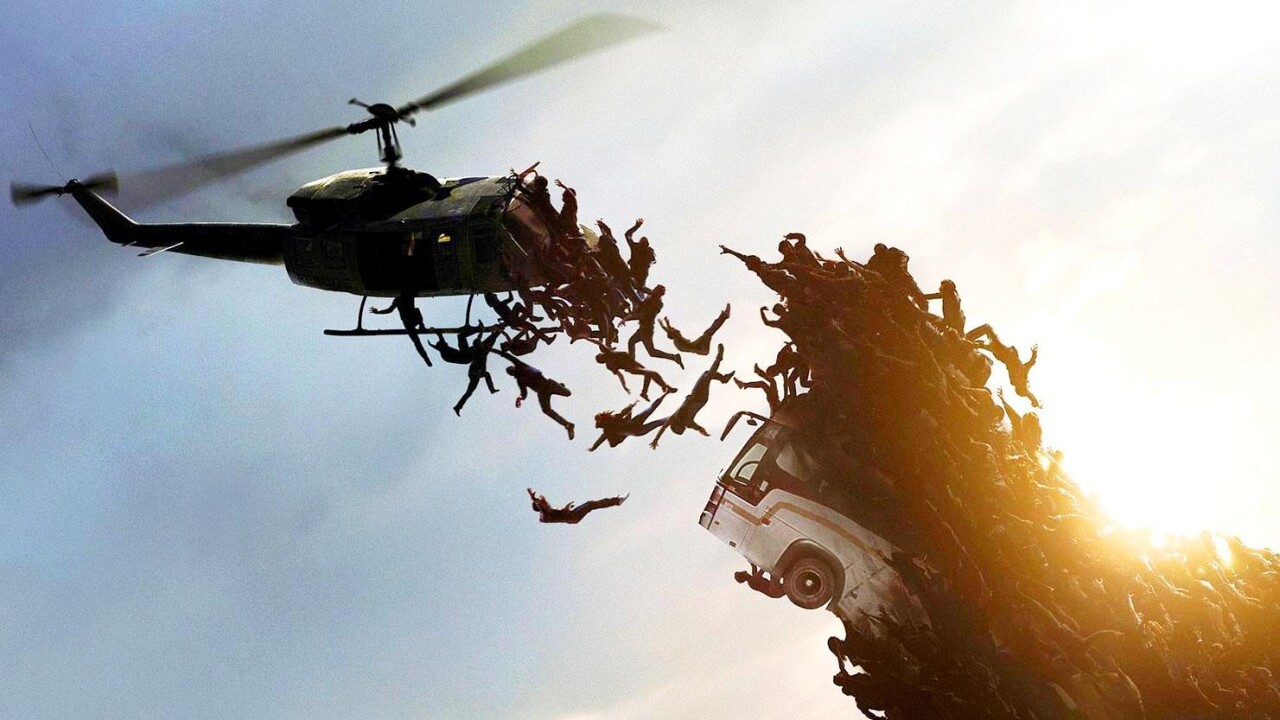 Война миров Z (World War Z, 2013) — Эпичный зомби-апокалипсис