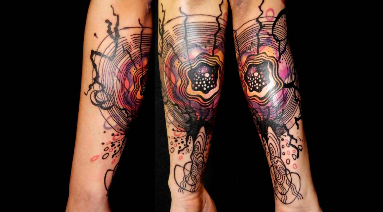 Whimsical Colored Tattoos cameralabs