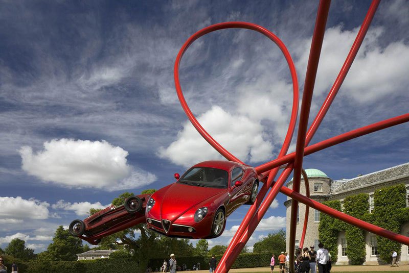 Колоссальные автомобильные скульптуры от Джерри Джуда