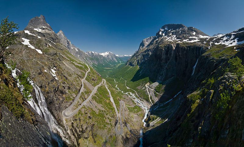 Trollstigen, Раума, Норвегия