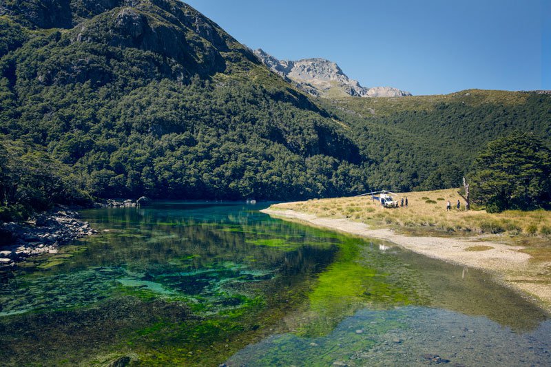Самое прозрачное озеро в мире находится в Новой Зеландии (5)