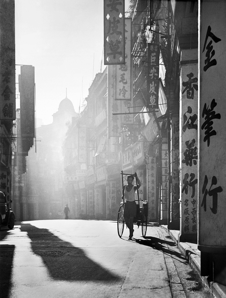 Чёрно-белые ретро фотографии Гонконга 1950-х и 1960-х годов