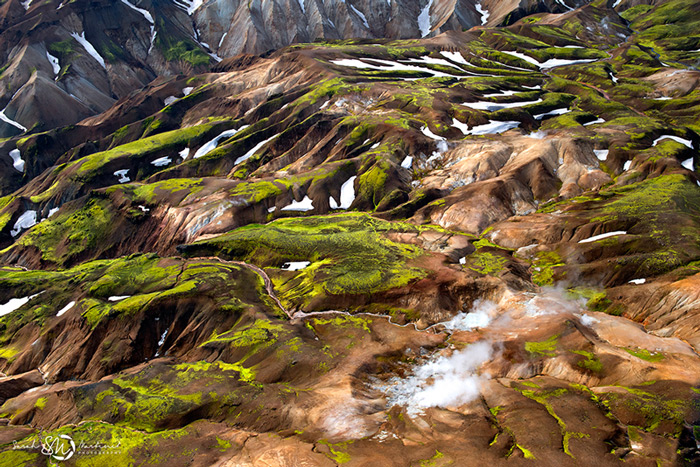 Пейзажи Исландии в аэрофотографиях Сары Мартинет_3